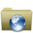Folder Web Brown Icon